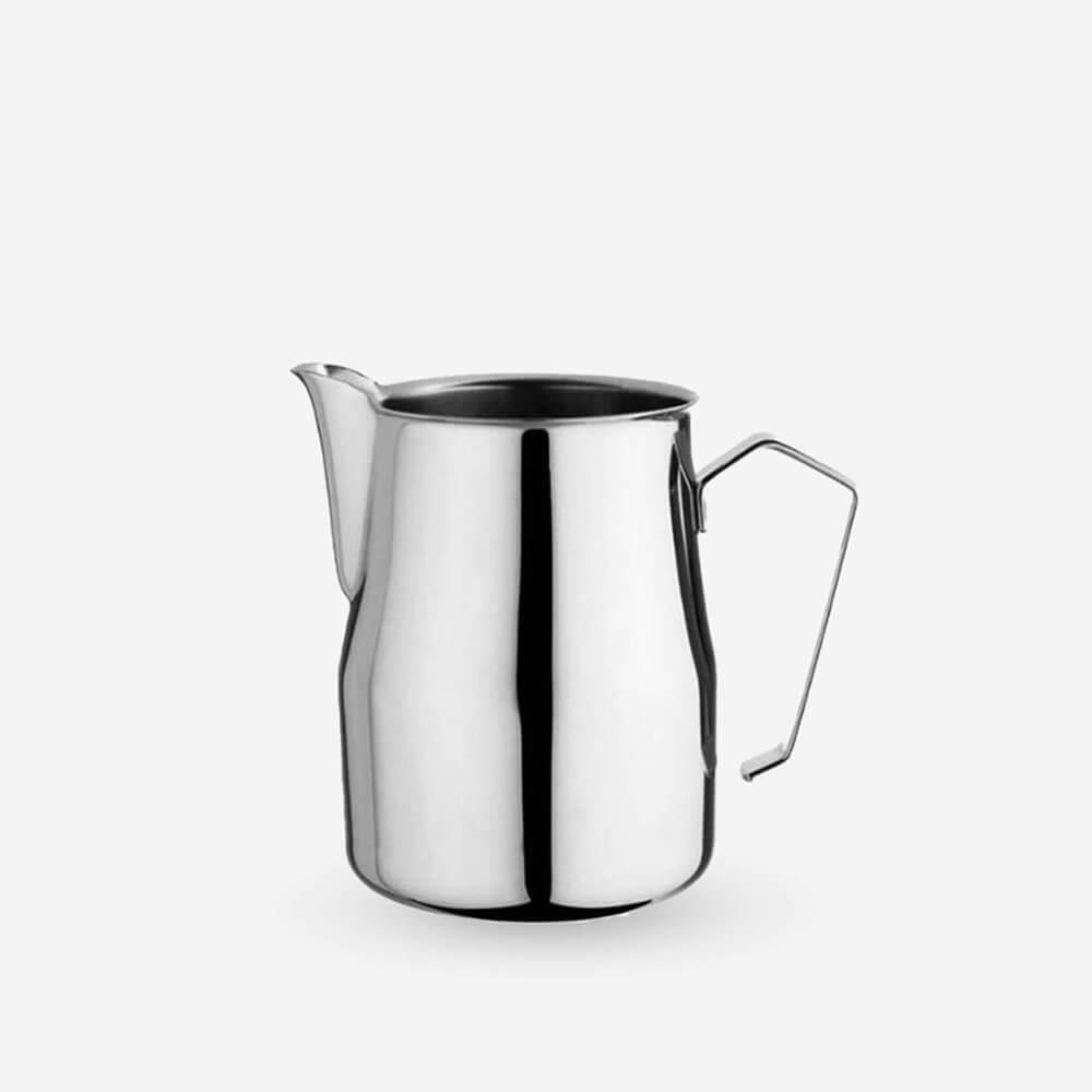 Süt Potu Profesyonel Ördek Ağızlı Latte Art Pitcher - Paslanmaz Çelik | 350 ml