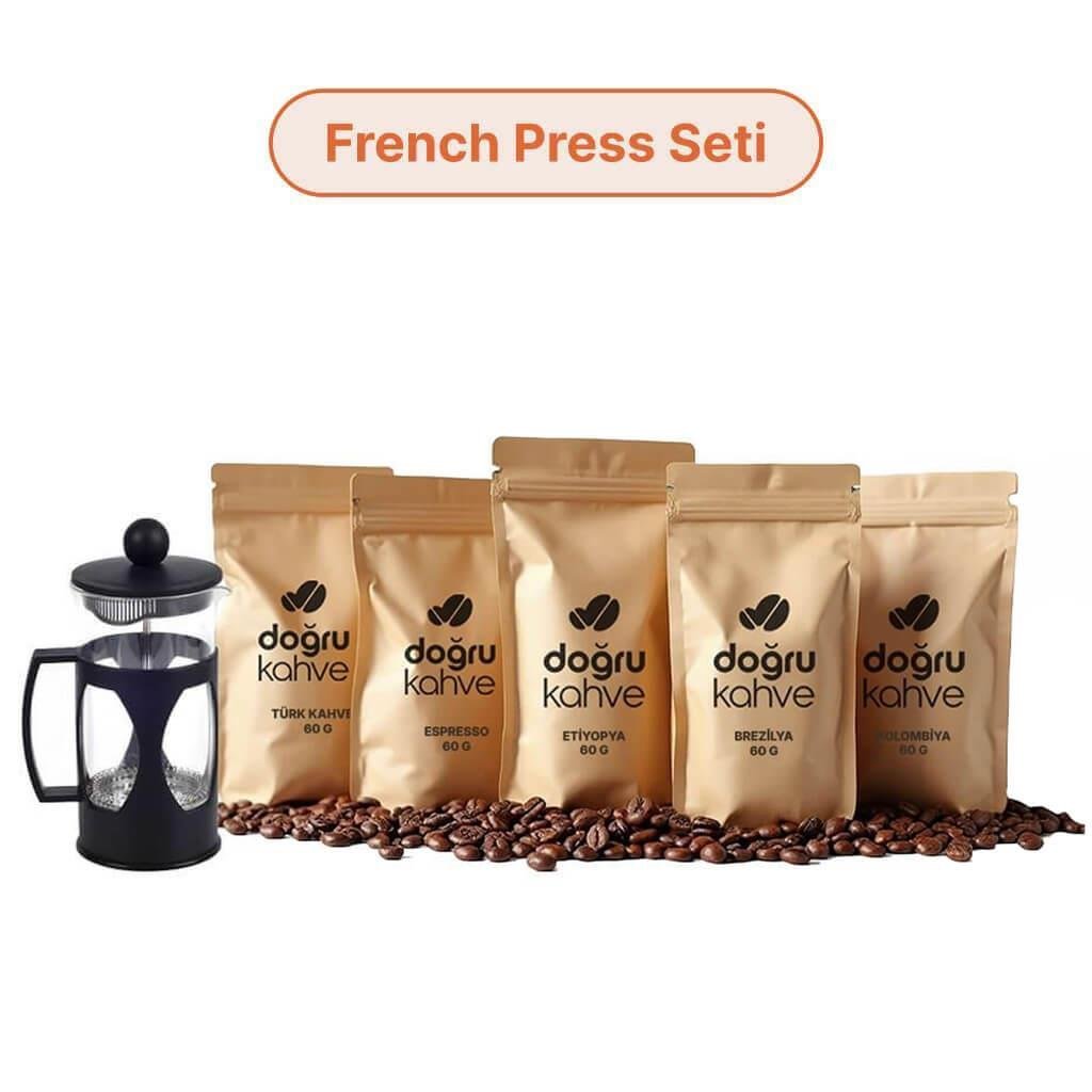 Tadım Seti + French Press