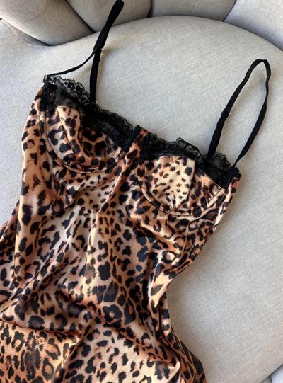 Dantel Ahude Koleksiyonu LEO Saten&Dantel Gecelik & Babydoll 