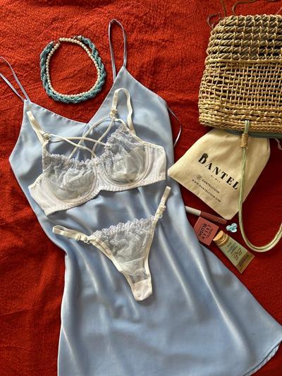 Dantel Lisa İce C Cup Sütyen Takımı