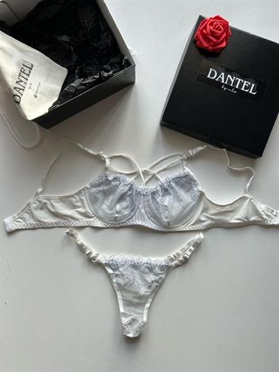 Dantel Lisa İce C Cup Sütyen Takımı