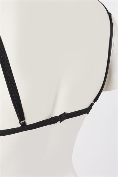 Dantel Vintage Rose Bralet Takımı