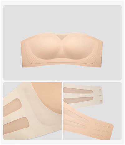 Bulut Dikişsiz Ten Straplez Sütyen 