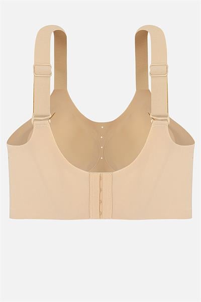 Bulut Koleksiyonu Lazer Kesim Dikişsiz C & D Cup Büyük Beden Sütyen Ten 