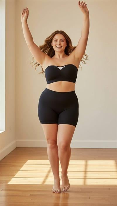 Bulut Koleksiyonu Lazer Kesim Dikişsiz Straplez B C D Cup Büyük Beden Siyah Sütyen