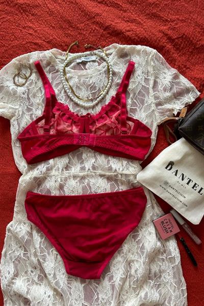 Dantel Asena Bralet Takımı 