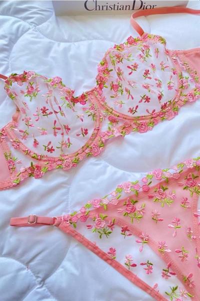 DANTEL Bahar C & D cup Büyük Beden Bralet Takım 