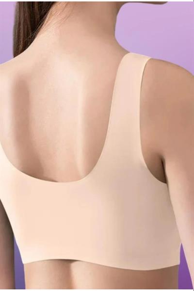 Dantel Balensiz Dikişsiz Bralet Krem