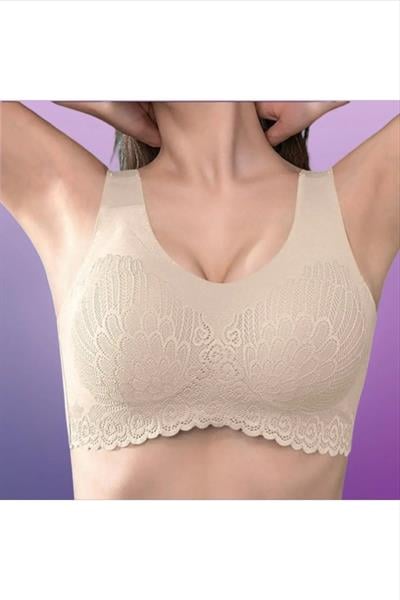 Dantel Balensiz Dikişsiz Bralet Siyah