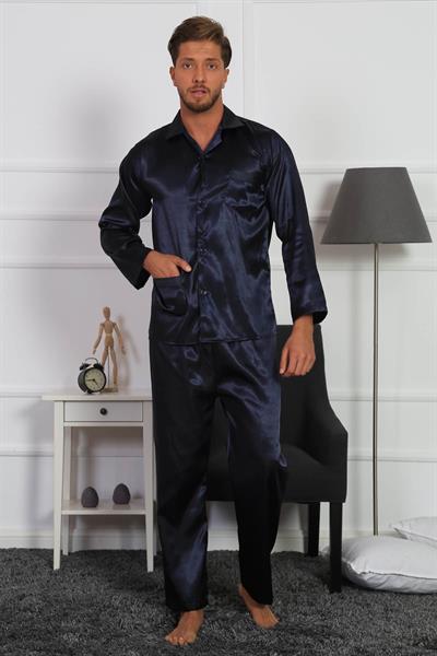 Dantel By Mls Er Koleksiyonu Erkek Saten Pijama Takımı