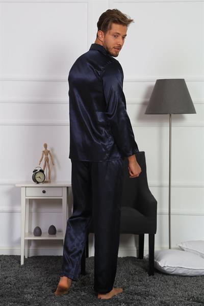 Dantel By Mls Er Koleksiyonu Erkek Saten Pijama Takımı