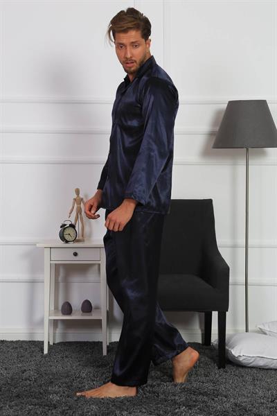 Dantel By Mls Er Koleksiyonu Erkek Saten Pijama Takımı