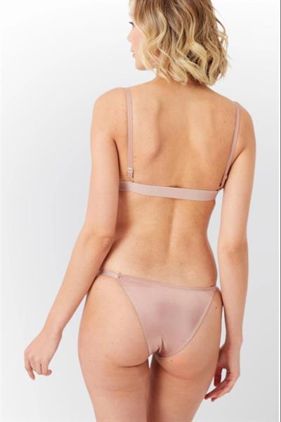 Dantel Destekli Önden Klipsli Bayan Sütyen Takım 