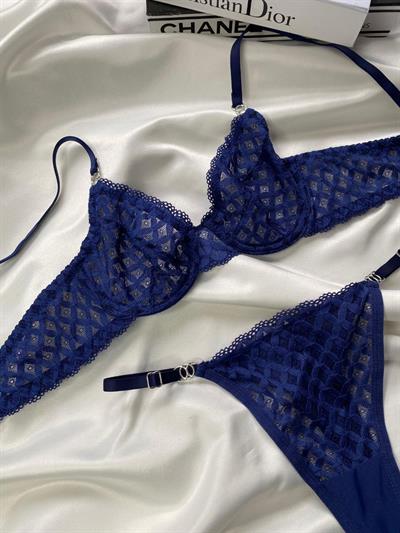 Dantel Dolunay Bralet Takımı