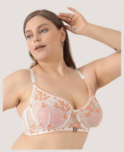 Dantel Kır Çiçeği C & D Cup Tasarım Sütyen🧙‍♀️