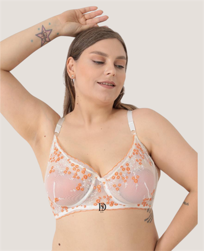 Dantel Kır Çiçeği C & D Cup Tasarım Sütyen🧙‍♀️