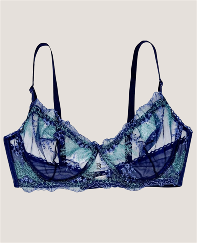 Dantel Mavi Rüya C & D Cup Tasarım Sütyen🧙‍♀️