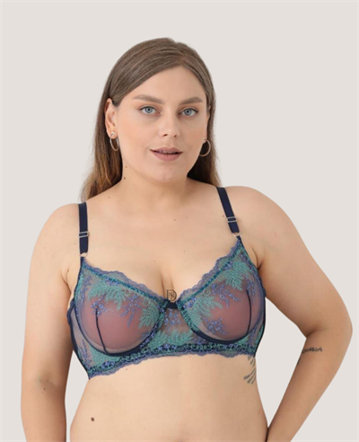 Dantel Mavi Rüya C & D Cup Tasarım Sütyen🧙‍♀️