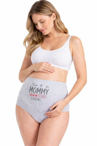 Dantel Mommy Yüksek Bel Pamuklu 4lü Hamile & Gebe Külot 