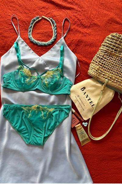 Dantel Okyanus Bralet Takımı 