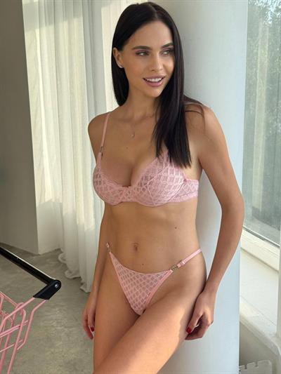 Dantel Pink Girl Bralet Takımı