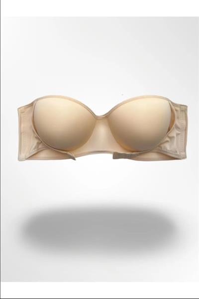 Dantel Straplez Sütyen krem