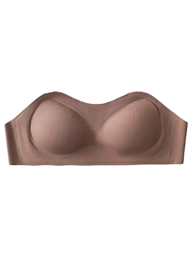 Dikişsiz Lazer Kesim Hayalet Vizon Straplez Sütyen