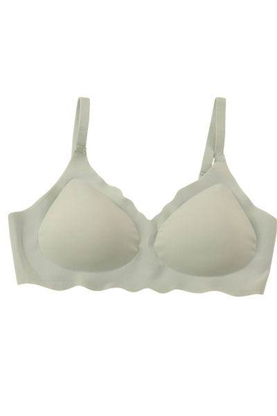 Dikişsiz Lazer Kesim Hayalet Yeşil Askılı Sütyen