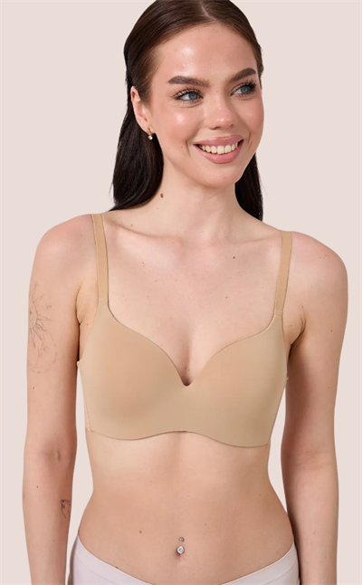 Dikişsiz Lazer Kesim Ten Askılı Sütyen