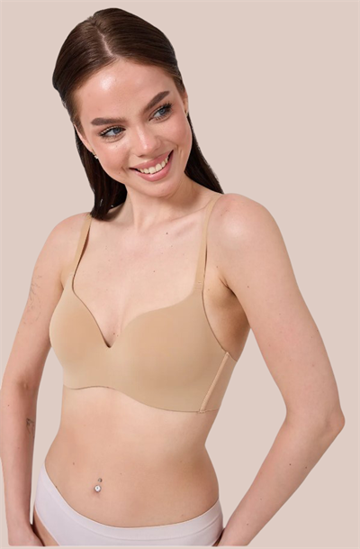 Dikişsiz Lazer Kesim Ten Askılı Sütyen