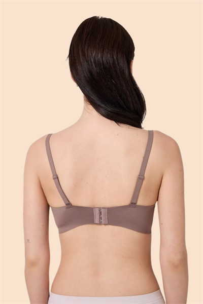 Dikişsiz Lazer Kesim Vizon Straplez Sütyen