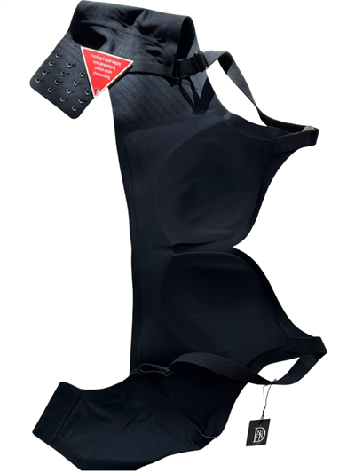 Siyah Bulut Koleksiyonu Lazer Kesim C Cup Sütyen