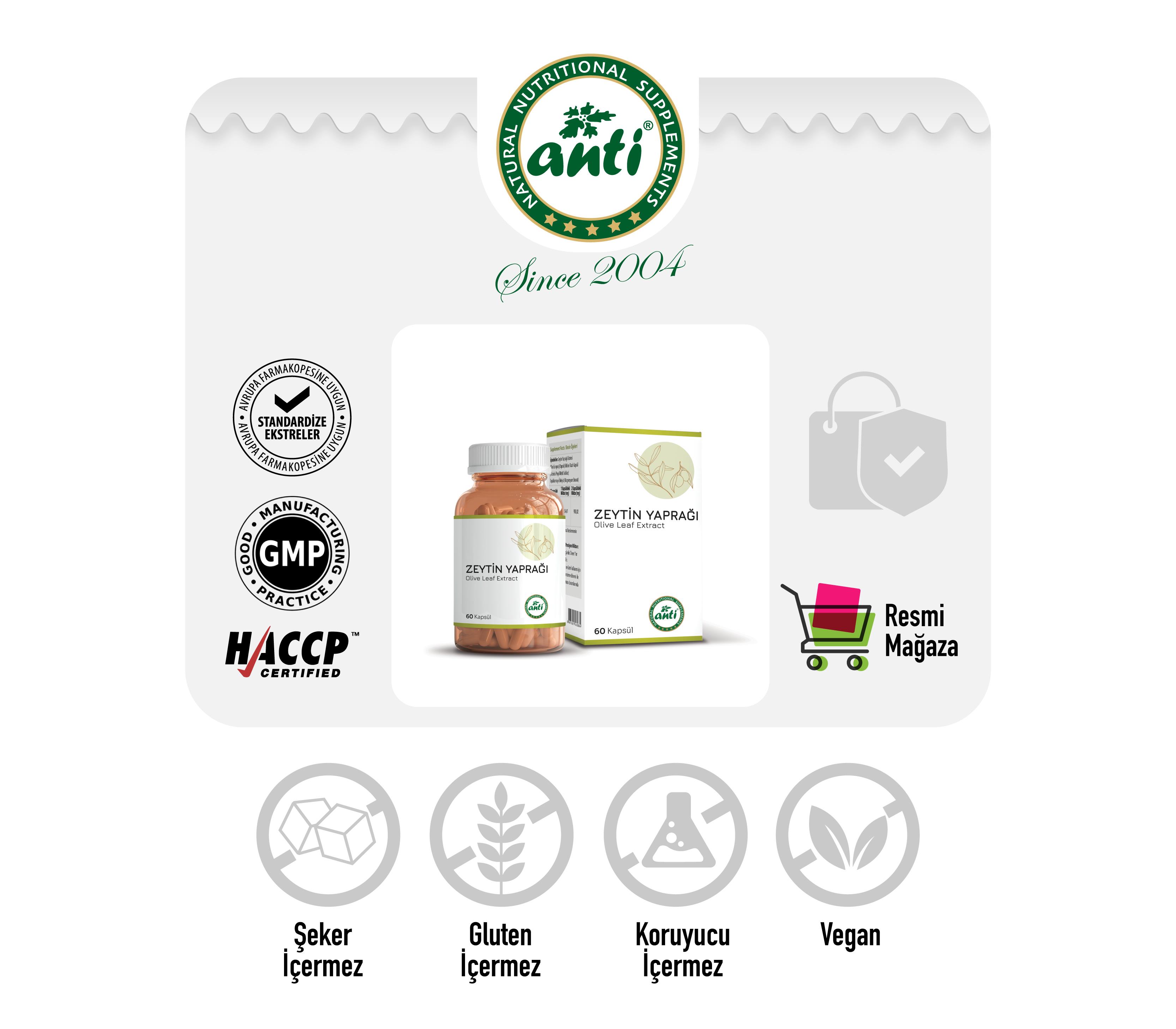 Zeytin Yaprağı Ekstresi(Benolea®) - Anti