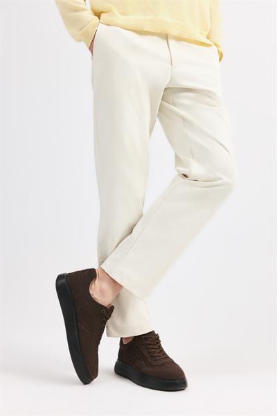 Hakiki Deri Kahve Erkek Günlük Ayakkabı