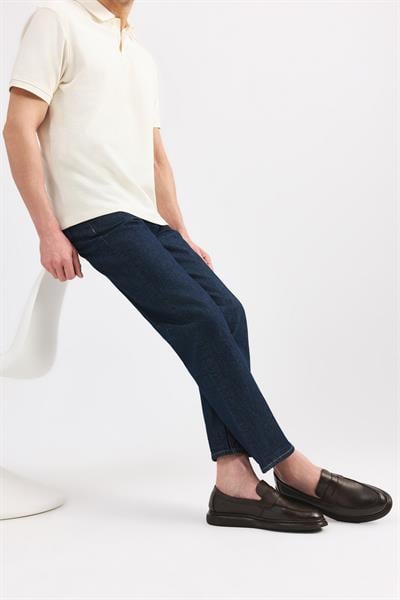 Hakiki Deri Kahve Erkek Loafer