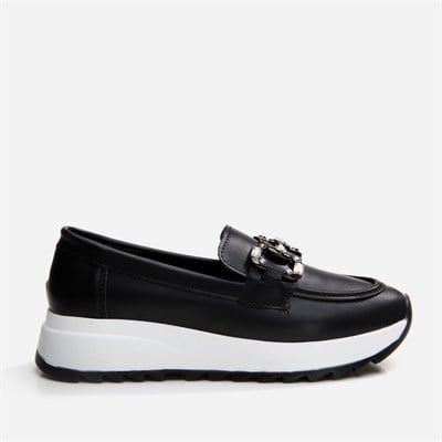 Kadın Siyah Loafer
