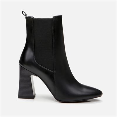 Siyah Kadın Topuklu Bot