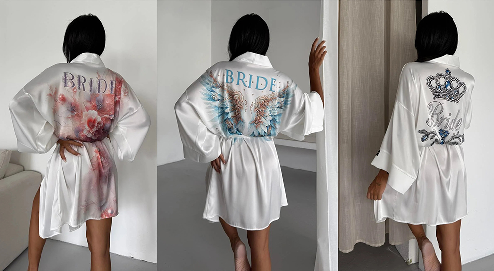 Bride sabahlık çeşitleri