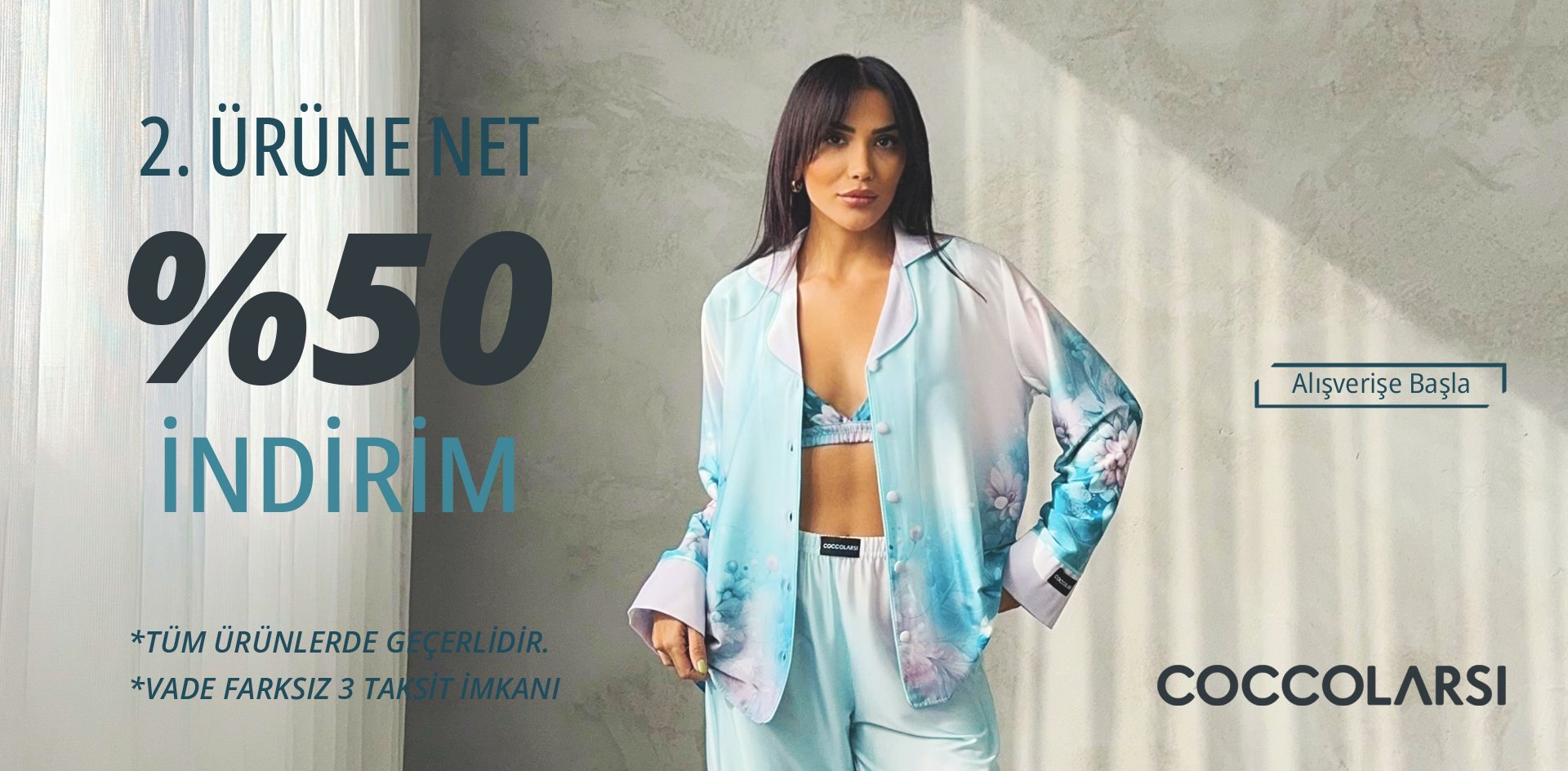 2. Ürüne Net %50 İndrim
