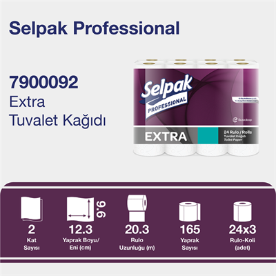 Selpak Professional Extra Tuvalet Kağıdı 24lü