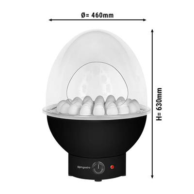 İnoksan Yumurta Isıtıcısı 37li Siyah