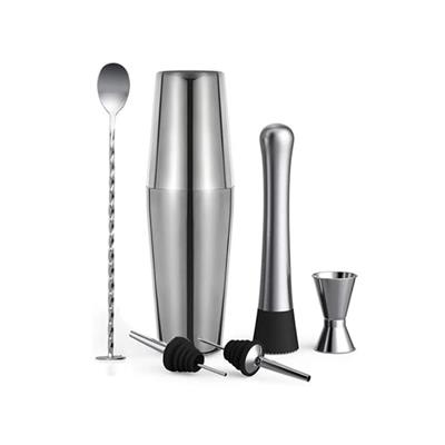 Vosco 6 Parça Kokteyl Boston Shaker Seti