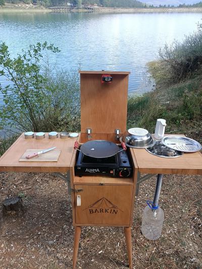 Göçgün Katlanır Mini Kamp Mutfağı