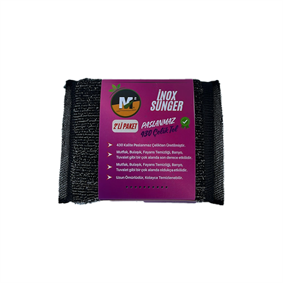 Inox Sünger (2li Paket)