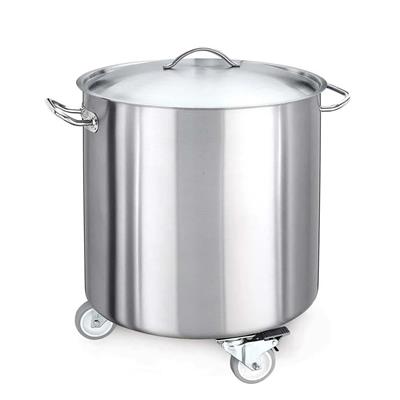 Kapp Kapaksız Tekerlekli Çöp Kovası 40x40 cm