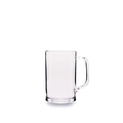SAPLI BİRA BARDAĞI 470 ML PC ŞEFFAF (40) Adet