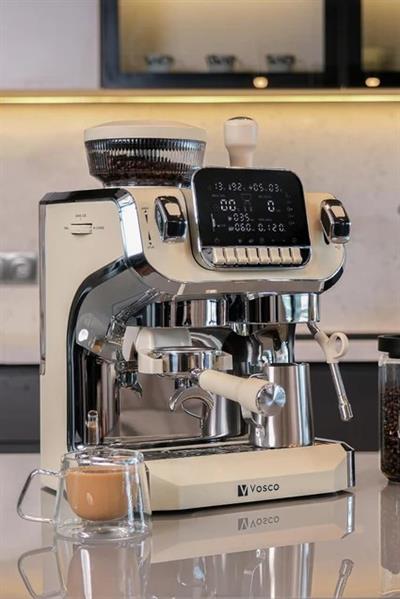 Vosco VST-520EC Öğütücülü Barista Espresso Kahve Makinesi