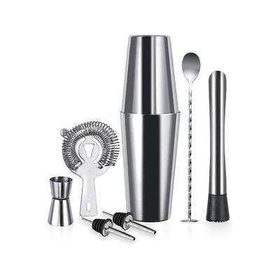 Vosco 7 Parça Kokteyl Boston Shaker Seti