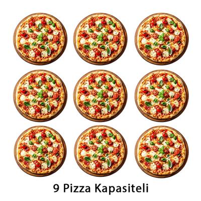 Atalay APF-92-1 Pizza Fırını 92x92 Tek Katlı