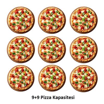 Atalay APF-92-2 Pizza Fırını 92x92 Çift Katlı